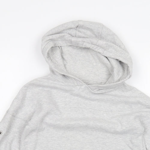 NEXT Girls Grey   Pullover Hoodie Size 6 Years
