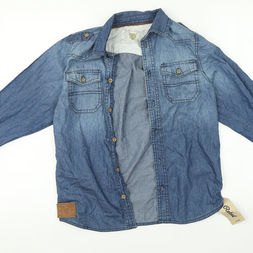 Rebel Goods Girls Blue   Jacket  Size 11-12 Years