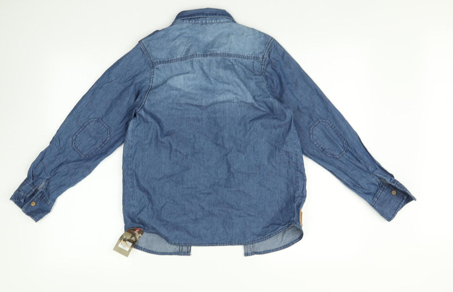 Rebel Goods Girls Blue   Jacket  Size 11-12 Years