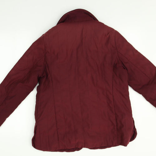 Marks and Womens Purple    Coat Size 14