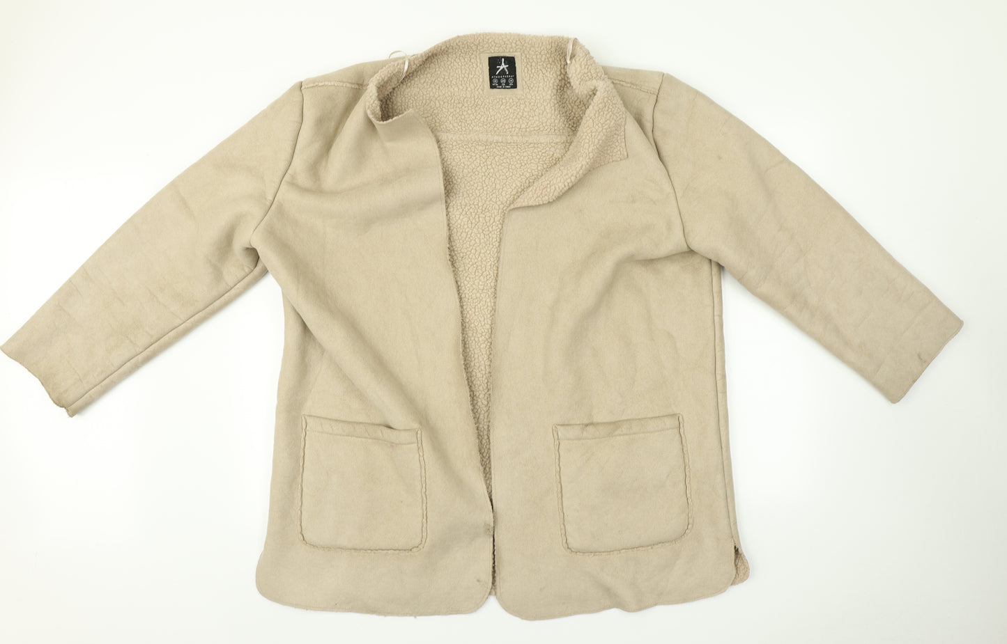 Atmosphere Womens Beige   Jacket  Size 18
