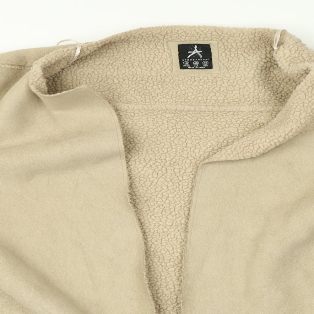 Atmosphere Womens Beige   Jacket  Size 18