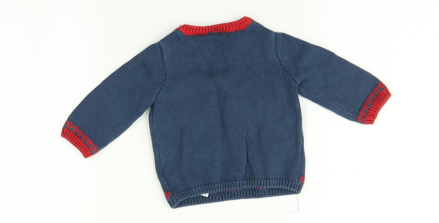 NEXT Baby Multicoloured   Pullover Jumper Size 0-3 Months  - London