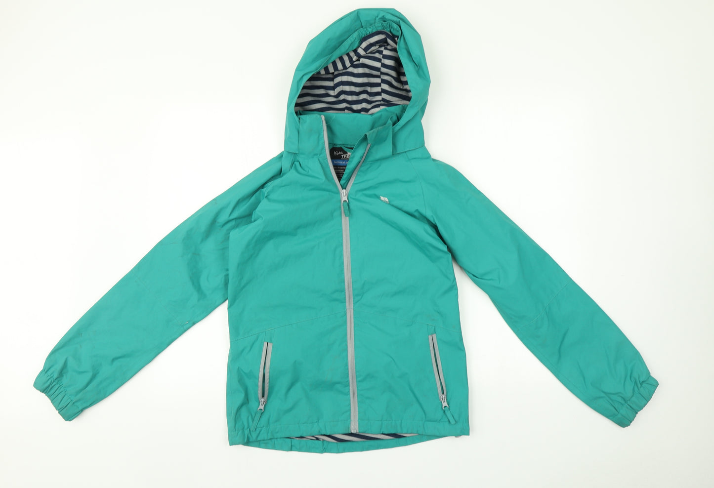 Trespass Girls Blue   Rain Coat Coat Size 11-12 Years
