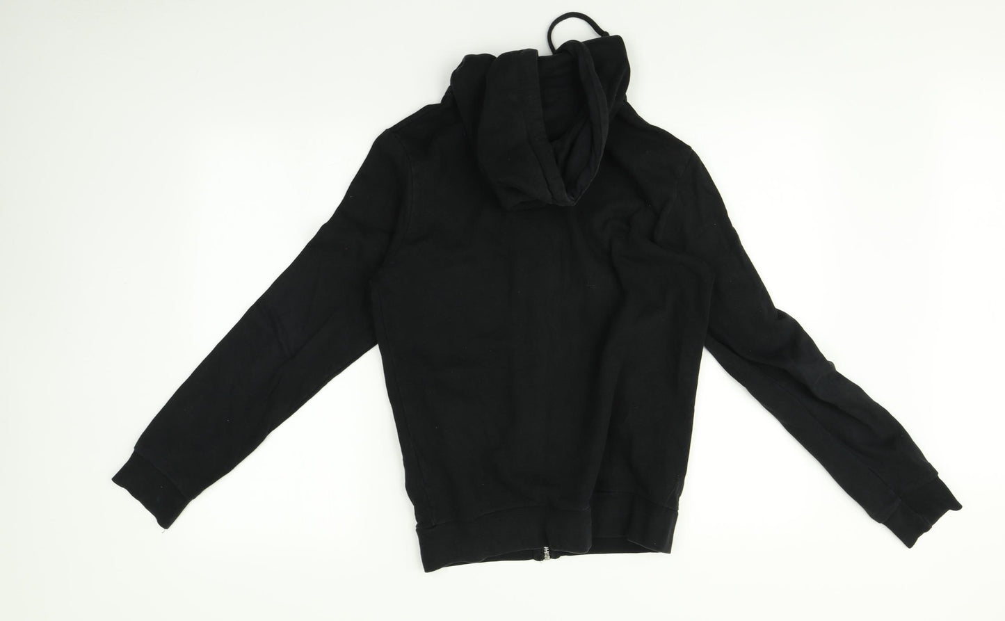 Topman Mens Black   Full Zip Hoodie Size XS