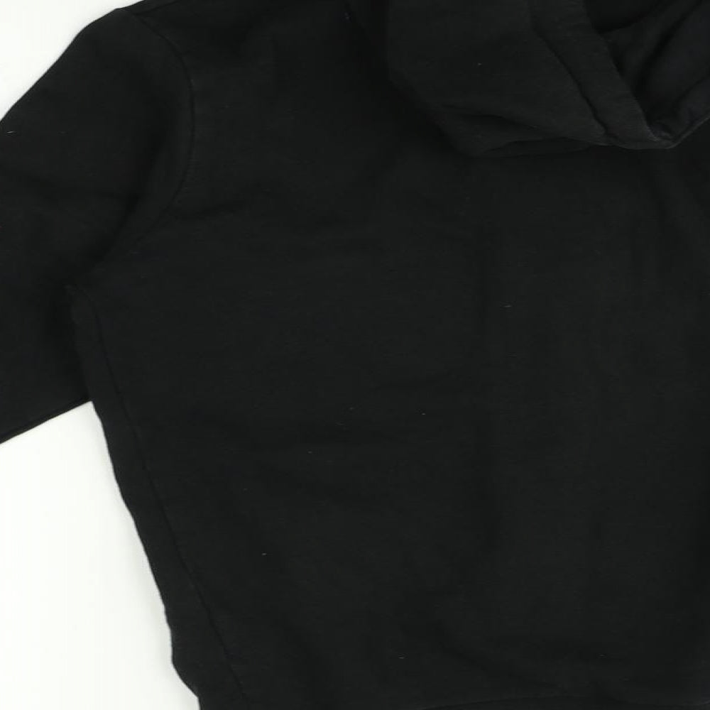 Topman Mens Black   Full Zip Hoodie Size XS