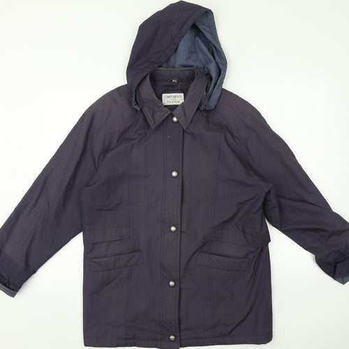 Telemac Womens Purple    Coat Size 10