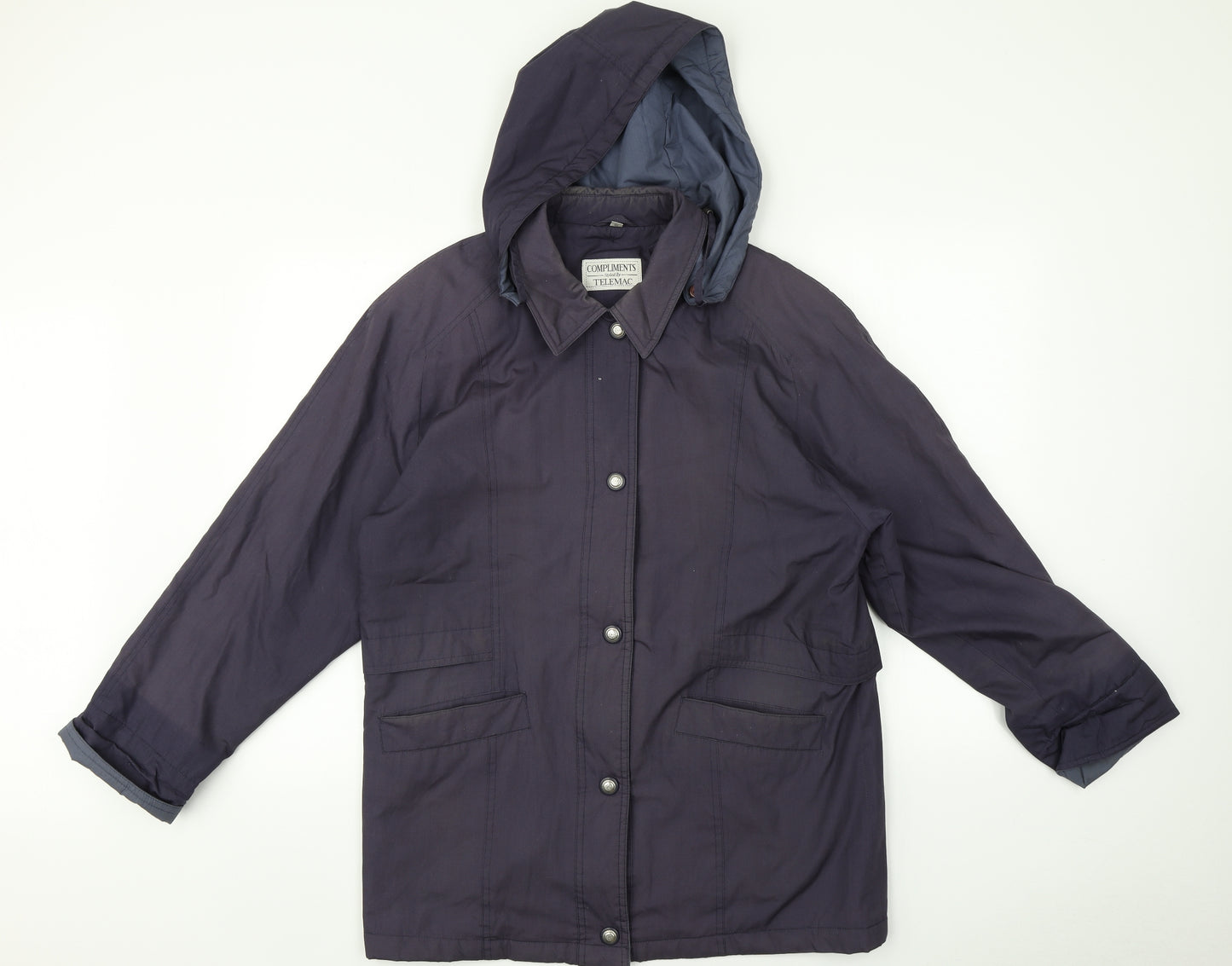 Telemac Womens Purple    Coat Size 10
