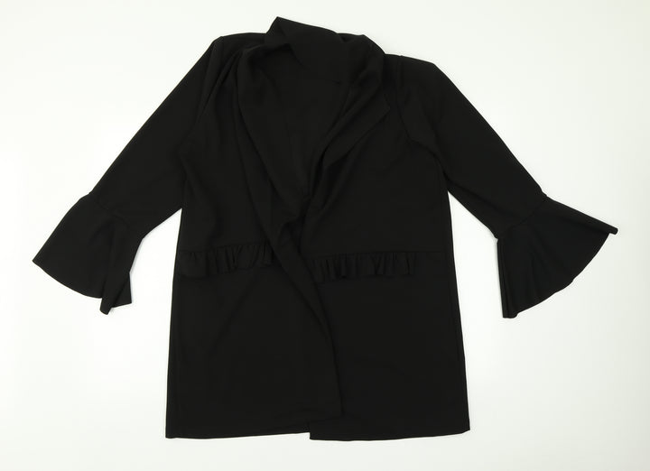 Boohoo Womens Black Cardigan Jumper Size M