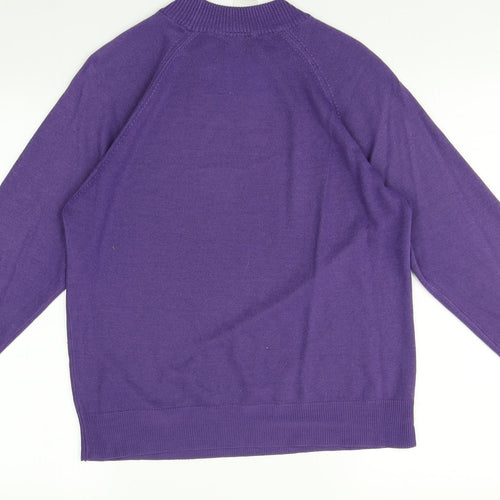 St michael Womens Purple   Pullover Jumper Size 14