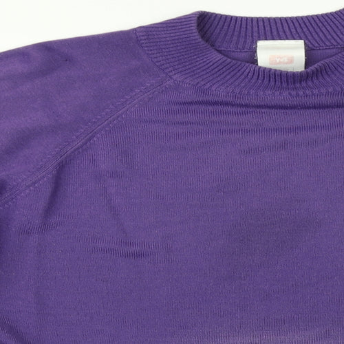 St michael Womens Purple   Pullover Jumper Size 14
