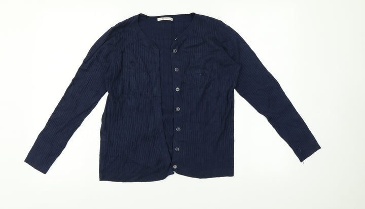 TU Womens Blue   Cardigan Jumper Size 10