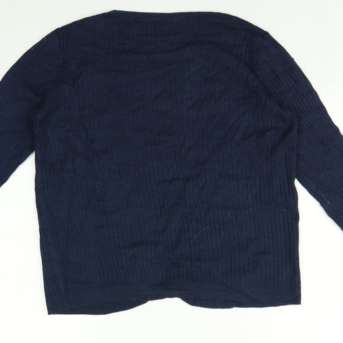 TU Womens Blue   Cardigan Jumper Size 10