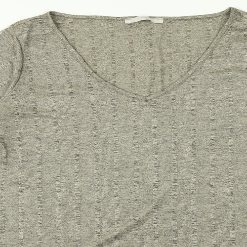 George Womens Beige   Basic T-Shirt Size 20