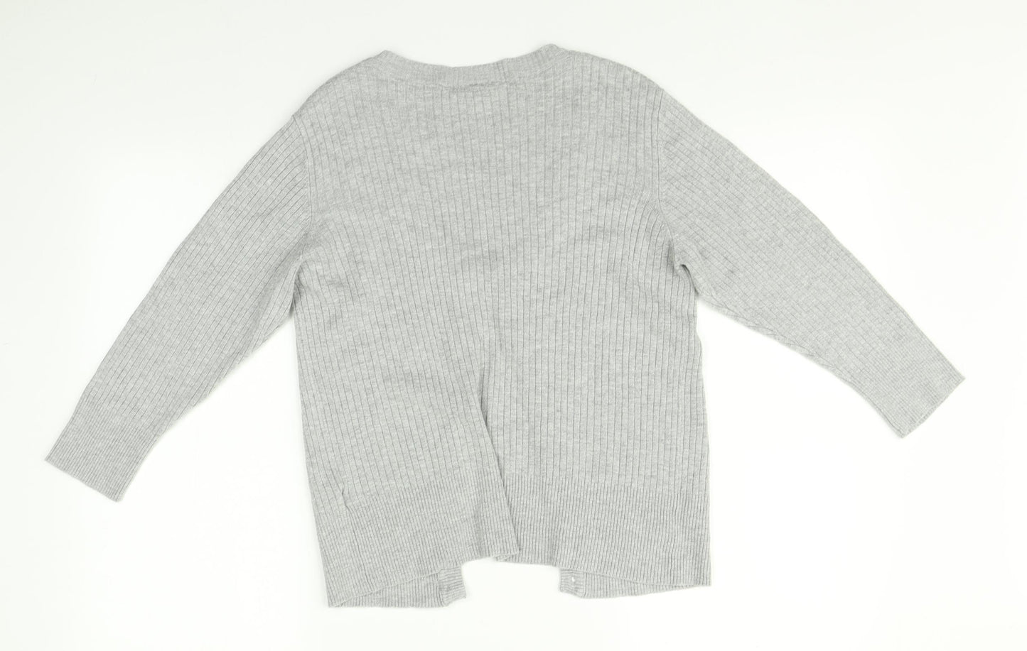New Look Womens Grey   Cardigan Jumper Size 14