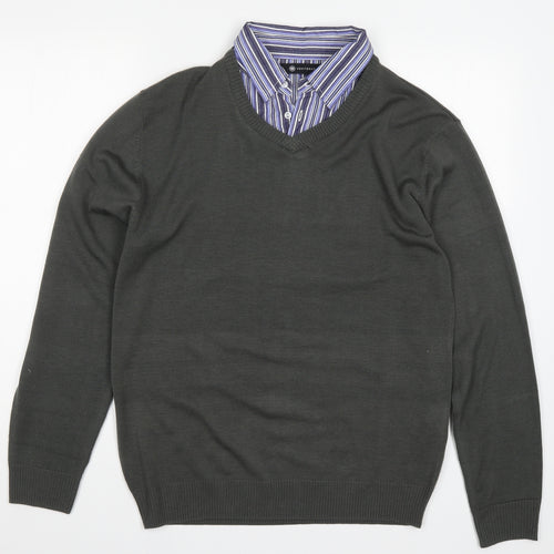 Southbay Mens Grey   Pullover Jumper Size S