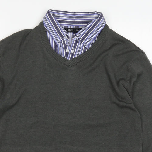 Southbay Mens Grey   Pullover Jumper Size S