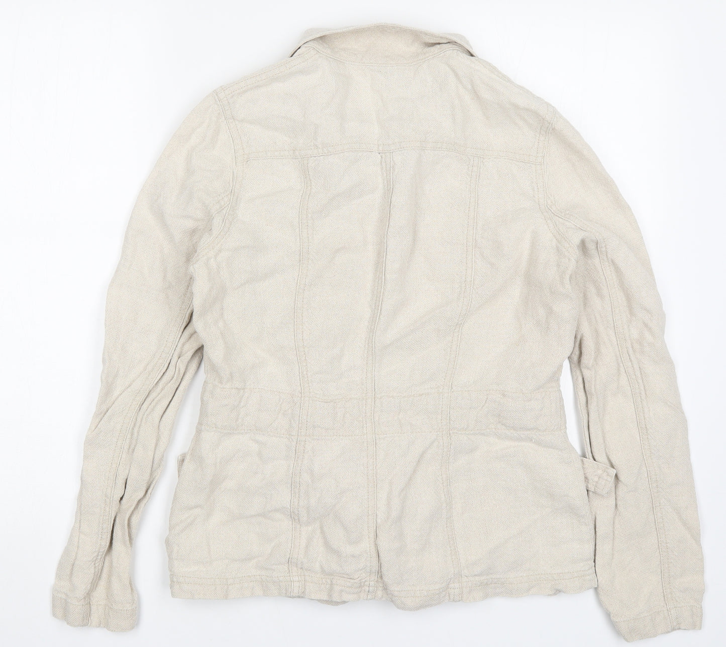 HIJKL Womens Beige   Jacket  Size 12