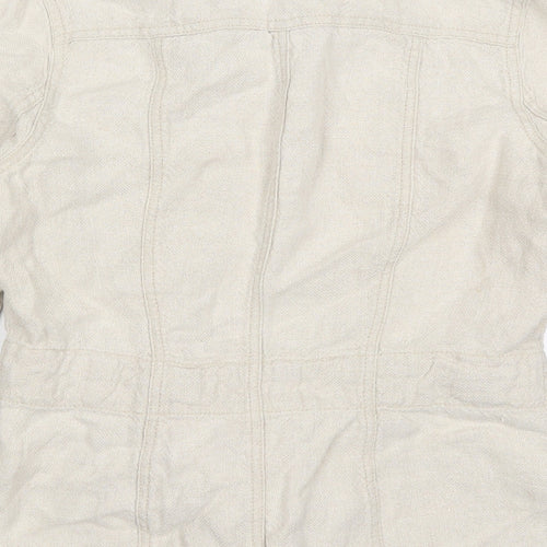 HIJKL Womens Beige   Jacket  Size 12
