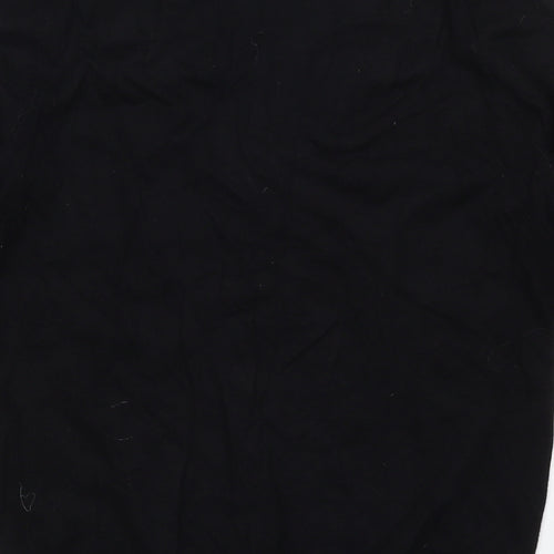 Marks  Womens Black  Knit Pullover Jumper Size 10
