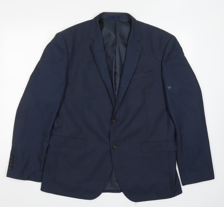 CEDAR Mens Blue   Jacket Suit Jacket Size 42