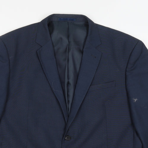 CEDAR Mens Blue   Jacket Suit Jacket Size 42