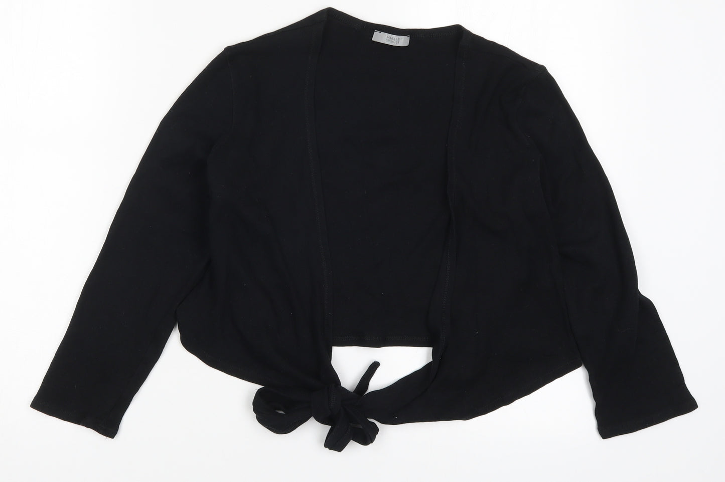 Marks and Spencer Womens Black   Cardigan Jumper Size 12