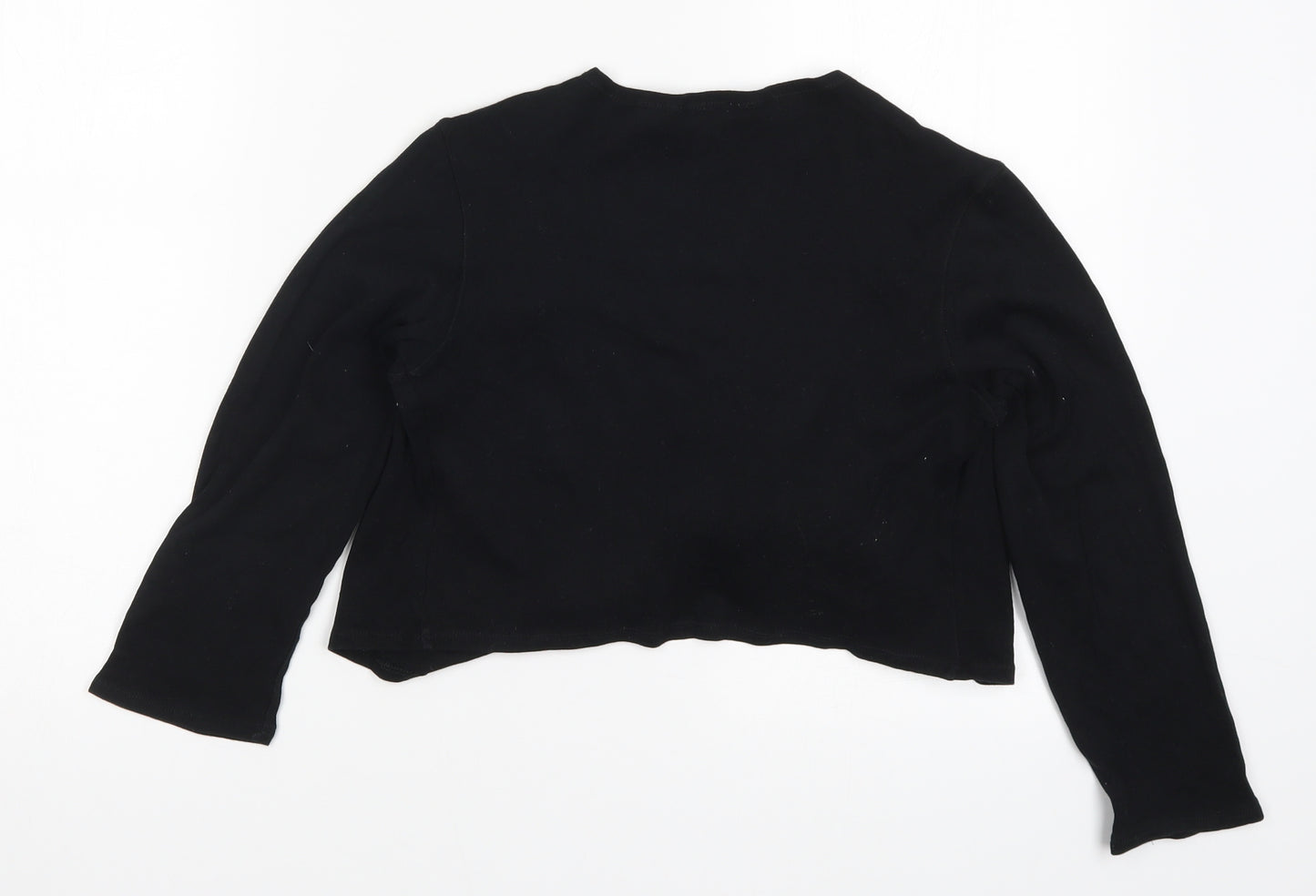 Marks and Spencer Womens Black   Cardigan Jumper Size 12