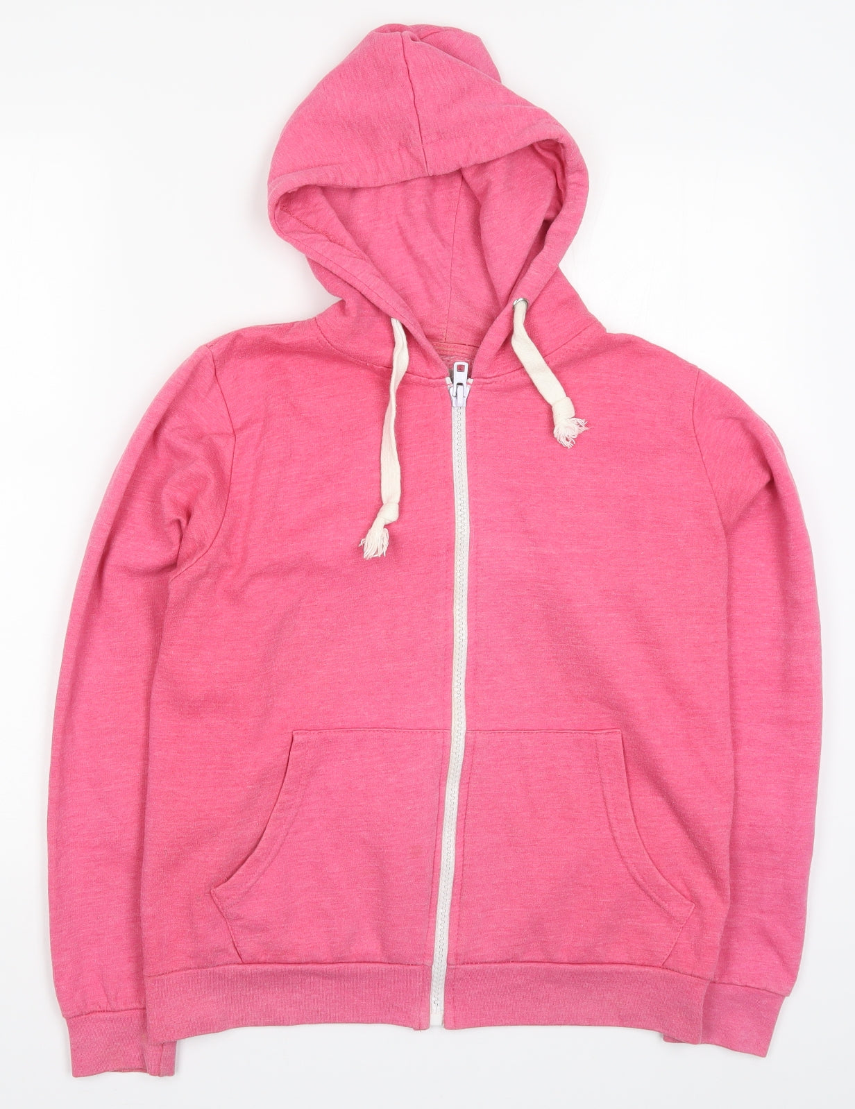 Lottie Loves Womens Pink   Full Zip Hoodie Size S