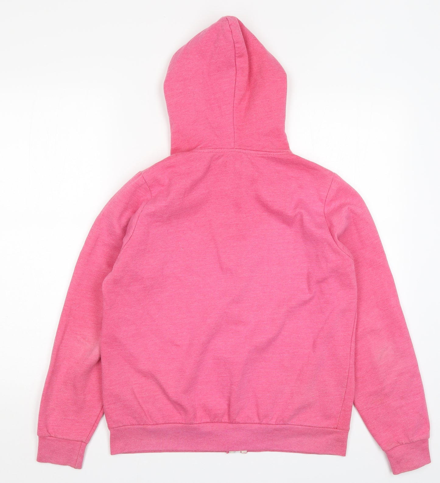 Lottie Loves Womens Pink   Full Zip Hoodie Size S
