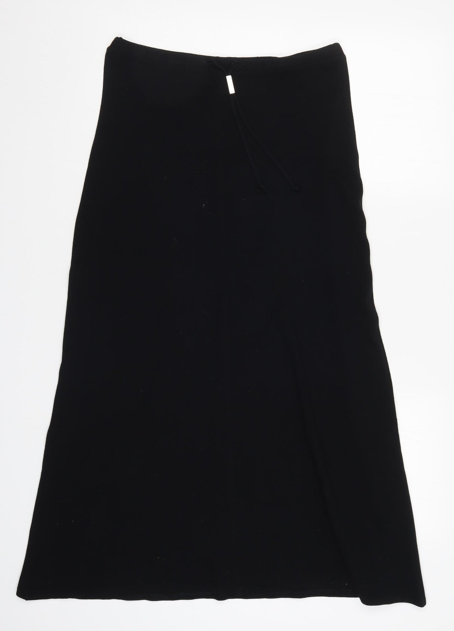 Elizabeth Shelton Womens Black   A-Line Skirt Size 12