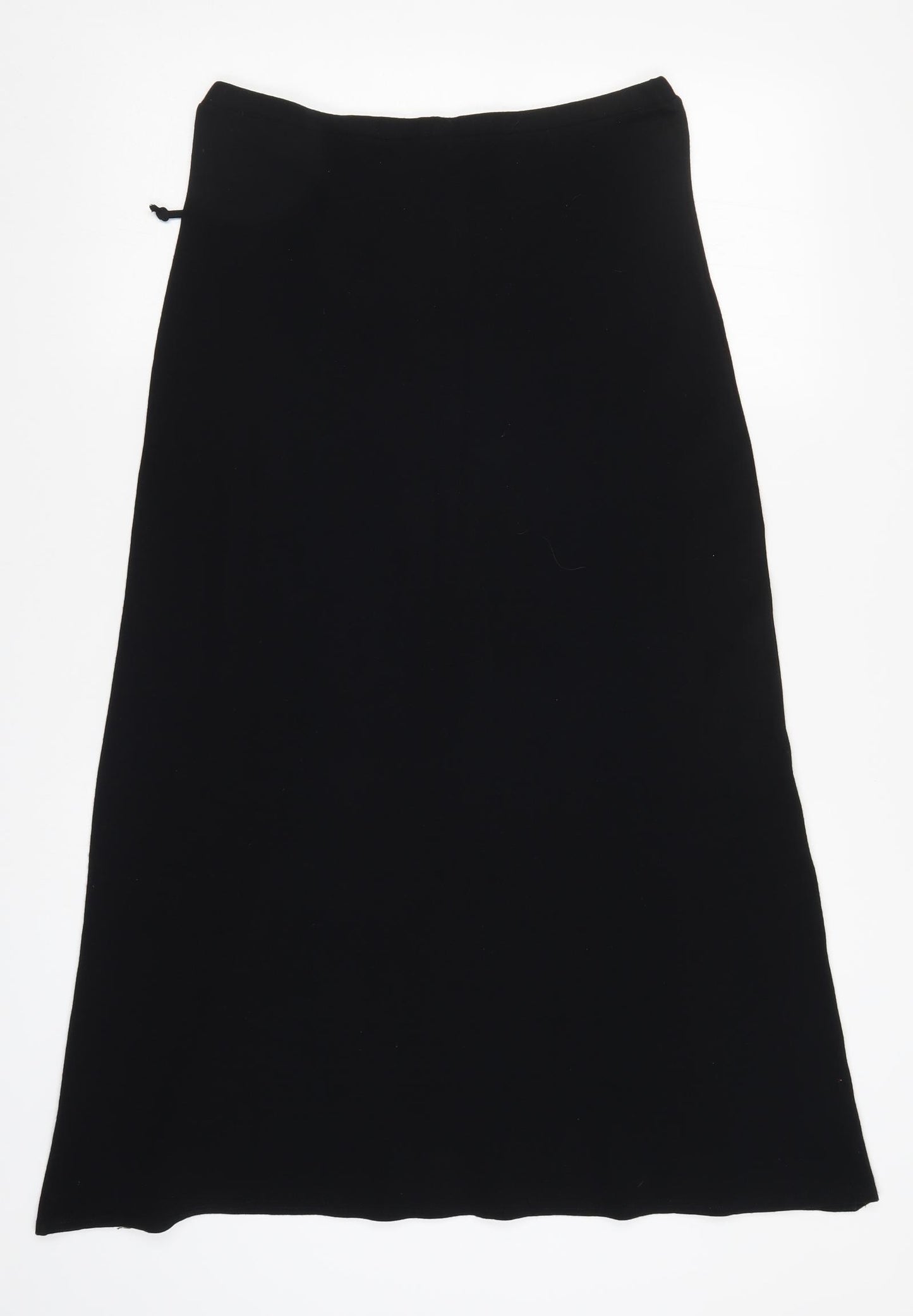 Elizabeth Shelton Womens Black   A-Line Skirt Size 12
