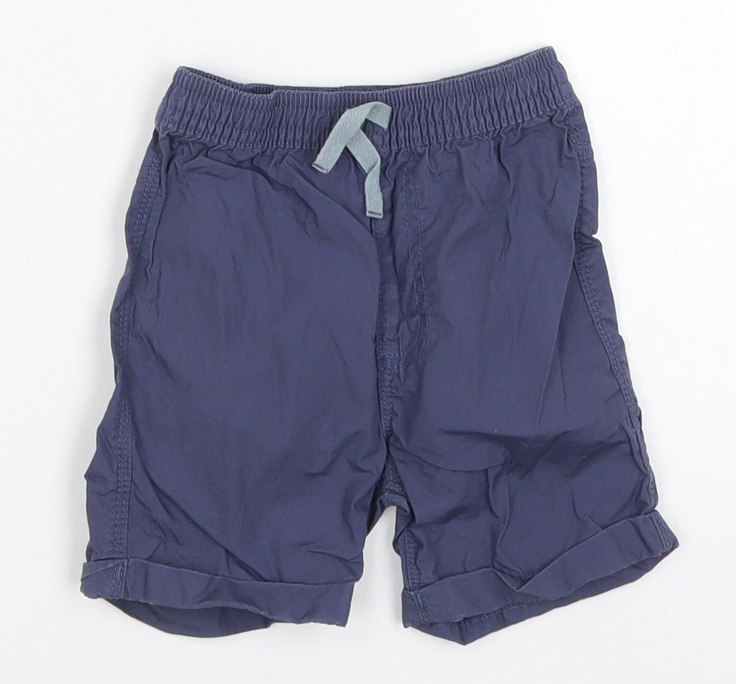 George Boys Blue   Cropped Trousers Size 9-12 Months