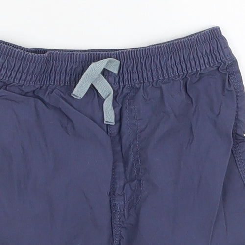 George Boys Blue   Cropped Trousers Size 9-12 Months