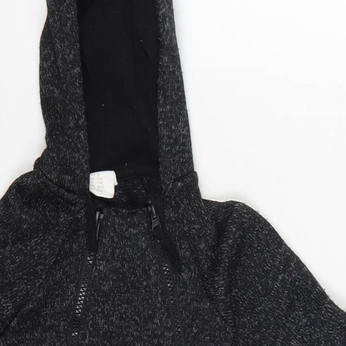 H&M Boys Grey   Coverall One-Piece Size Newborn