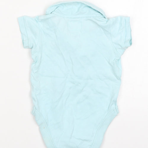 Marks and Spencer Boys Blue   Babygrow One-Piece Size 3-6 Months