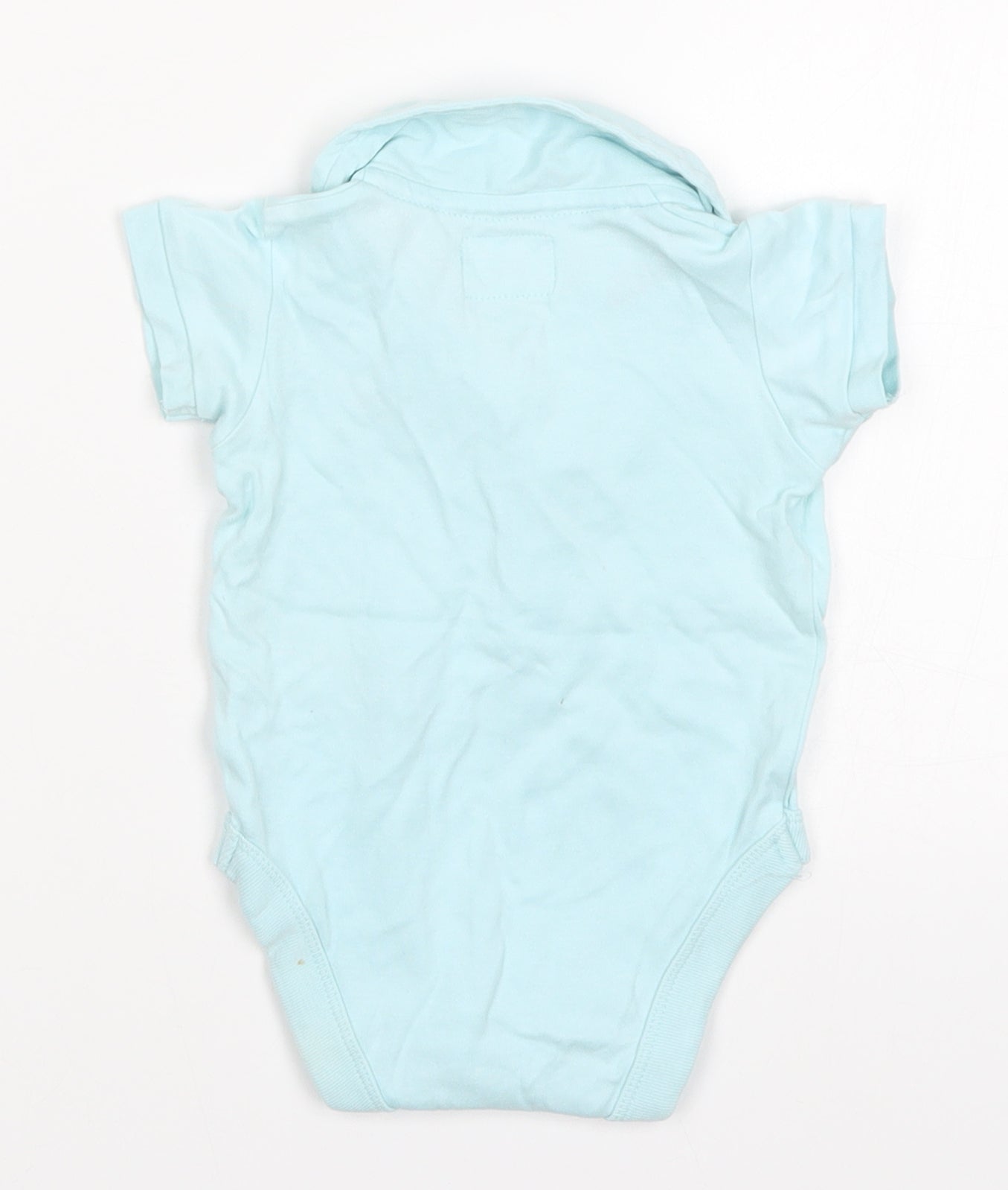 Marks and Spencer Boys Blue   Babygrow One-Piece Size 3-6 Months
