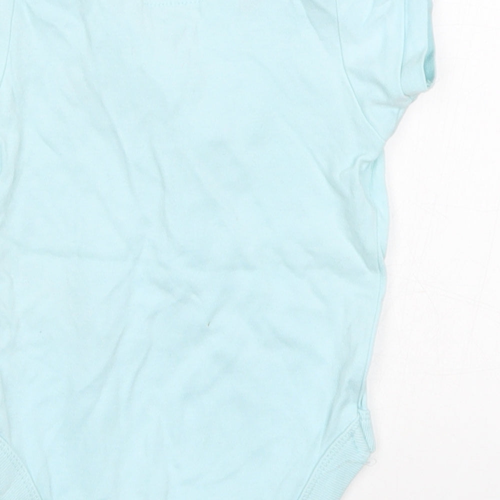 Marks and Spencer Boys Blue   Babygrow One-Piece Size 3-6 Months