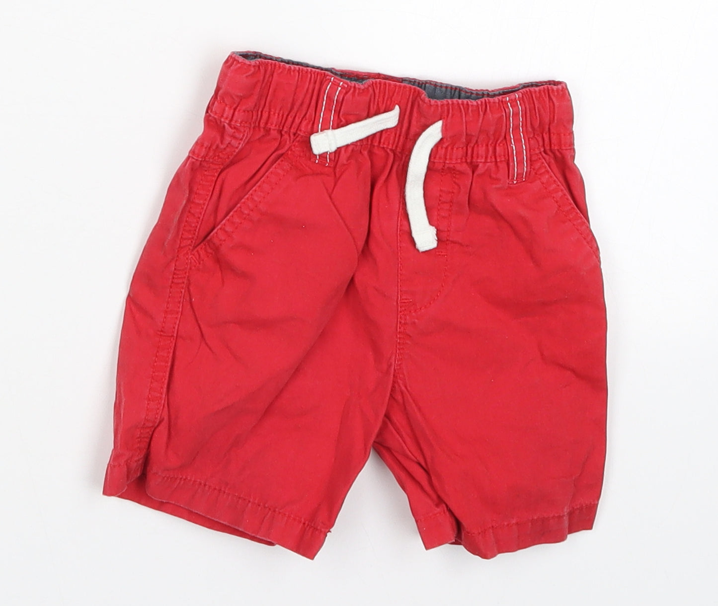 NEXT Boys Red   Cropped Trousers Size 9-12 Months