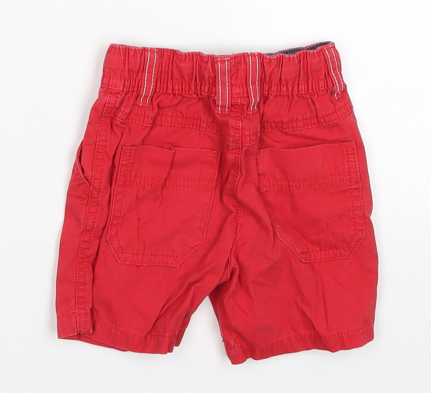 NEXT Boys Red   Cropped Trousers Size 9-12 Months