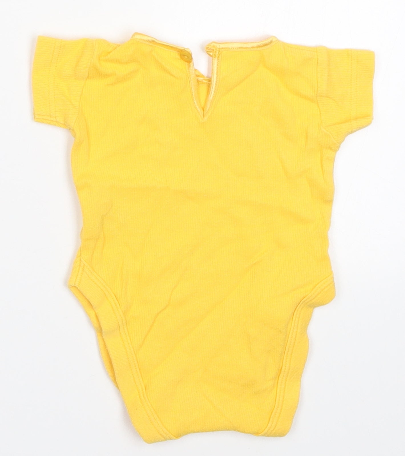 NEXT Girls Yellow   Babygrow One-Piece Size 0-3 Months