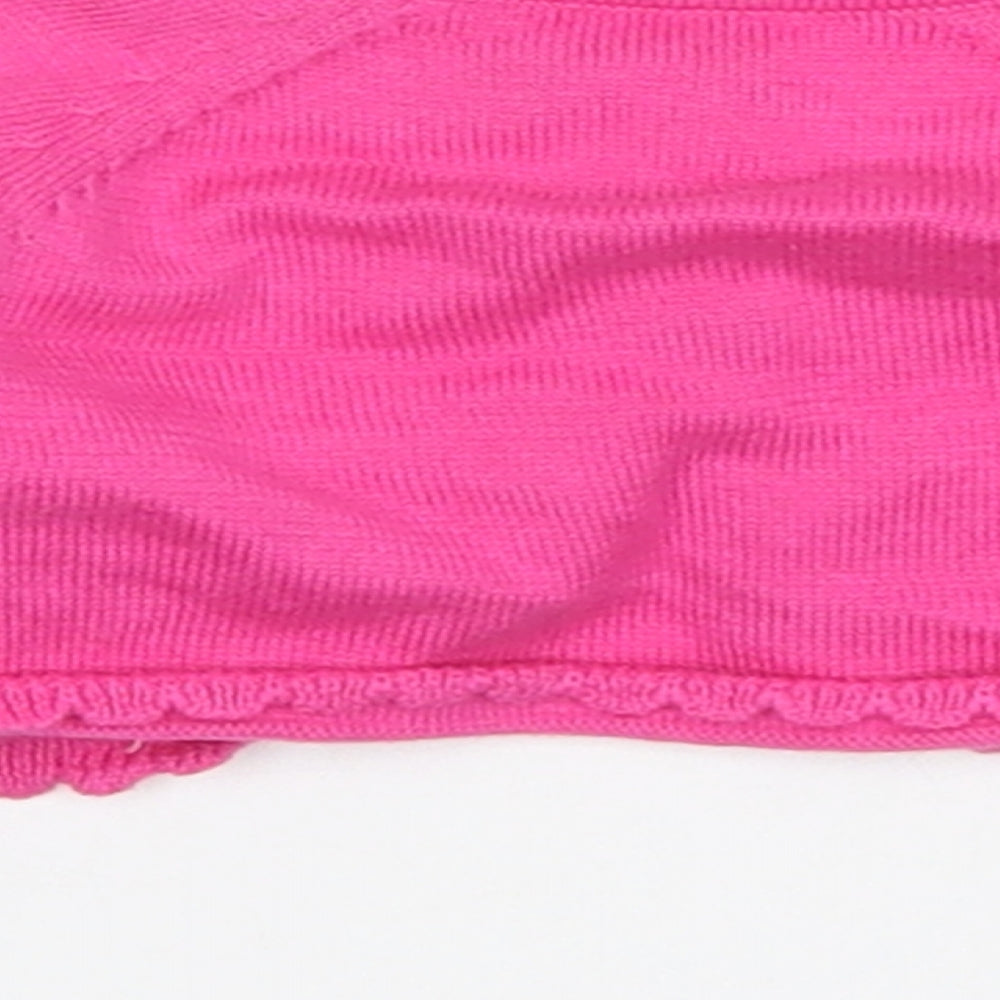 George Girls Pink  Knit Cardigan Jumper Size 0-3 Months