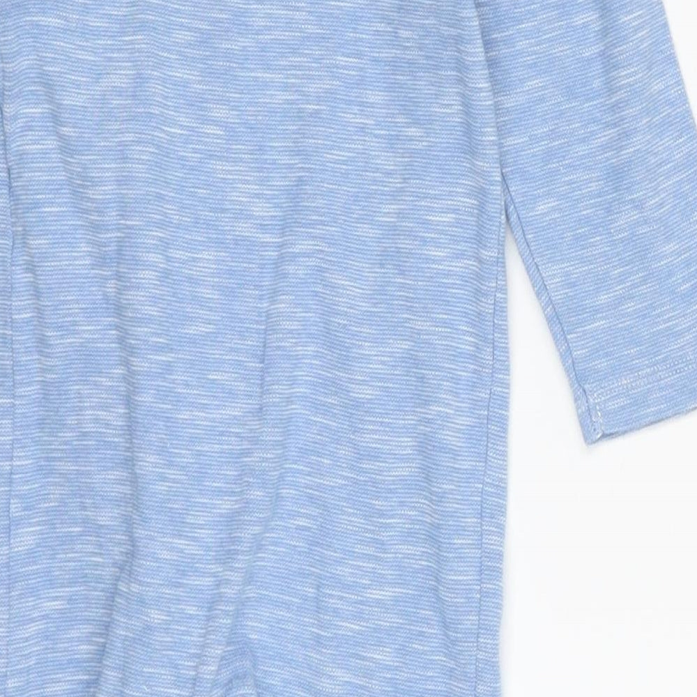 Marks and Spencer Boys Blue   Babygrow One-Piece Size 9-12 Months