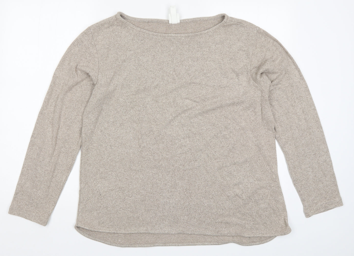 H&M Womens Brown   Basic T-Shirt Size L