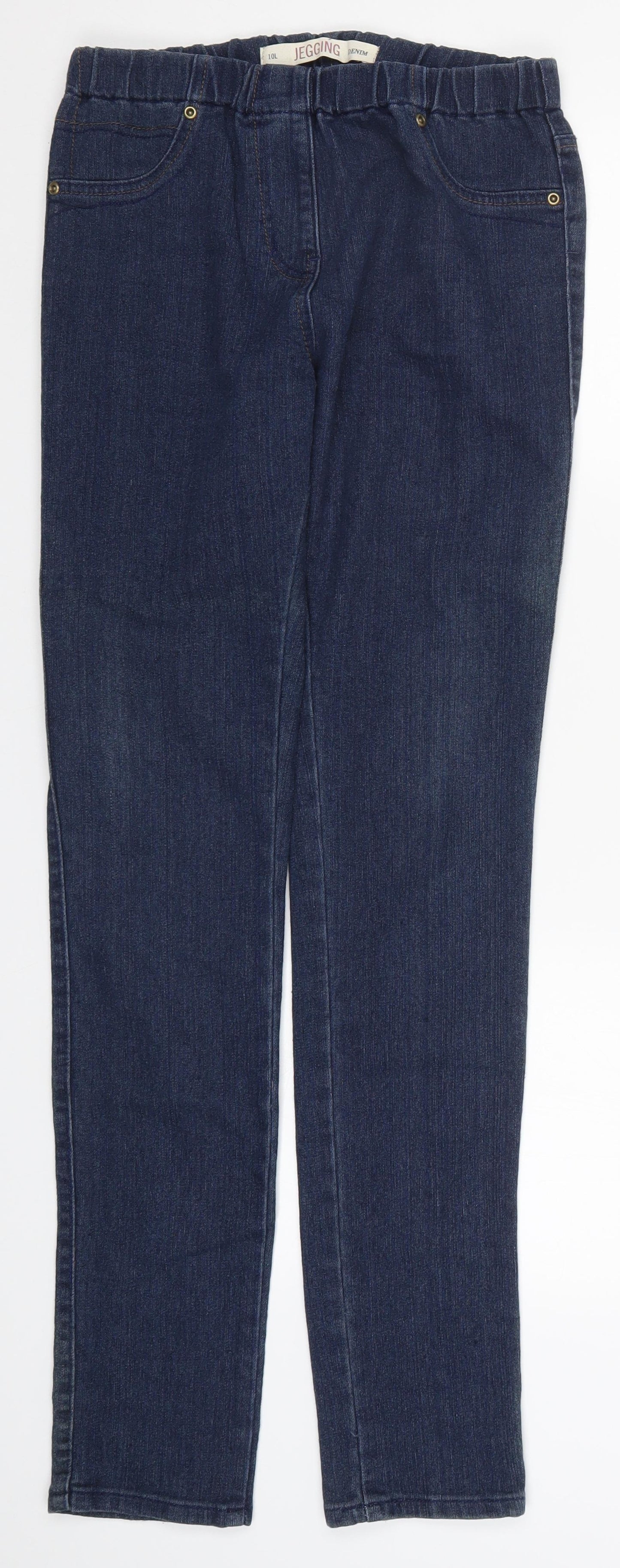 NEXT Womens Blue  Denim Jegging Jeans Size 10 L30 in