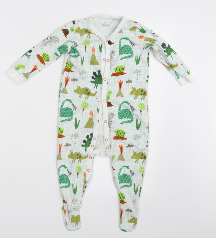 NEXT Boys White Animal Print Coverall One-Piece One Size