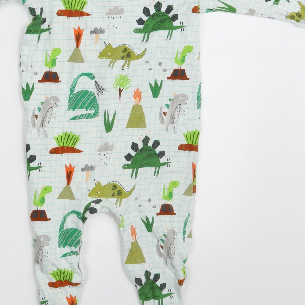 NEXT Boys White Animal Print  Coverall One-Piece One Size