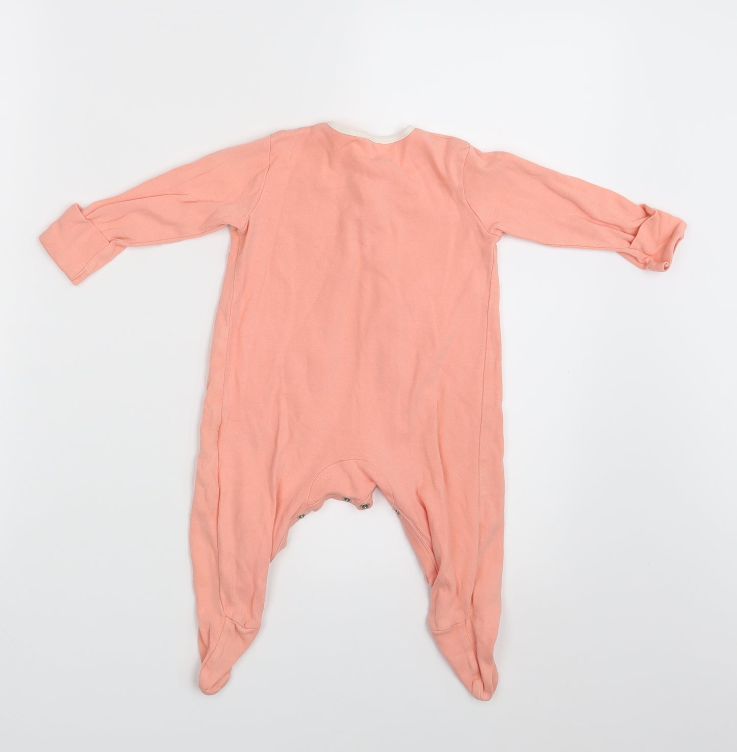 John Lewis Girls Pink   Coverall One-Piece Size 3-6 Months