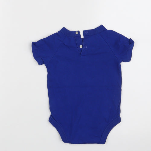 Gap Boys Blue   Pullover T-Shirt Size 6-9 Months  - Happy camper