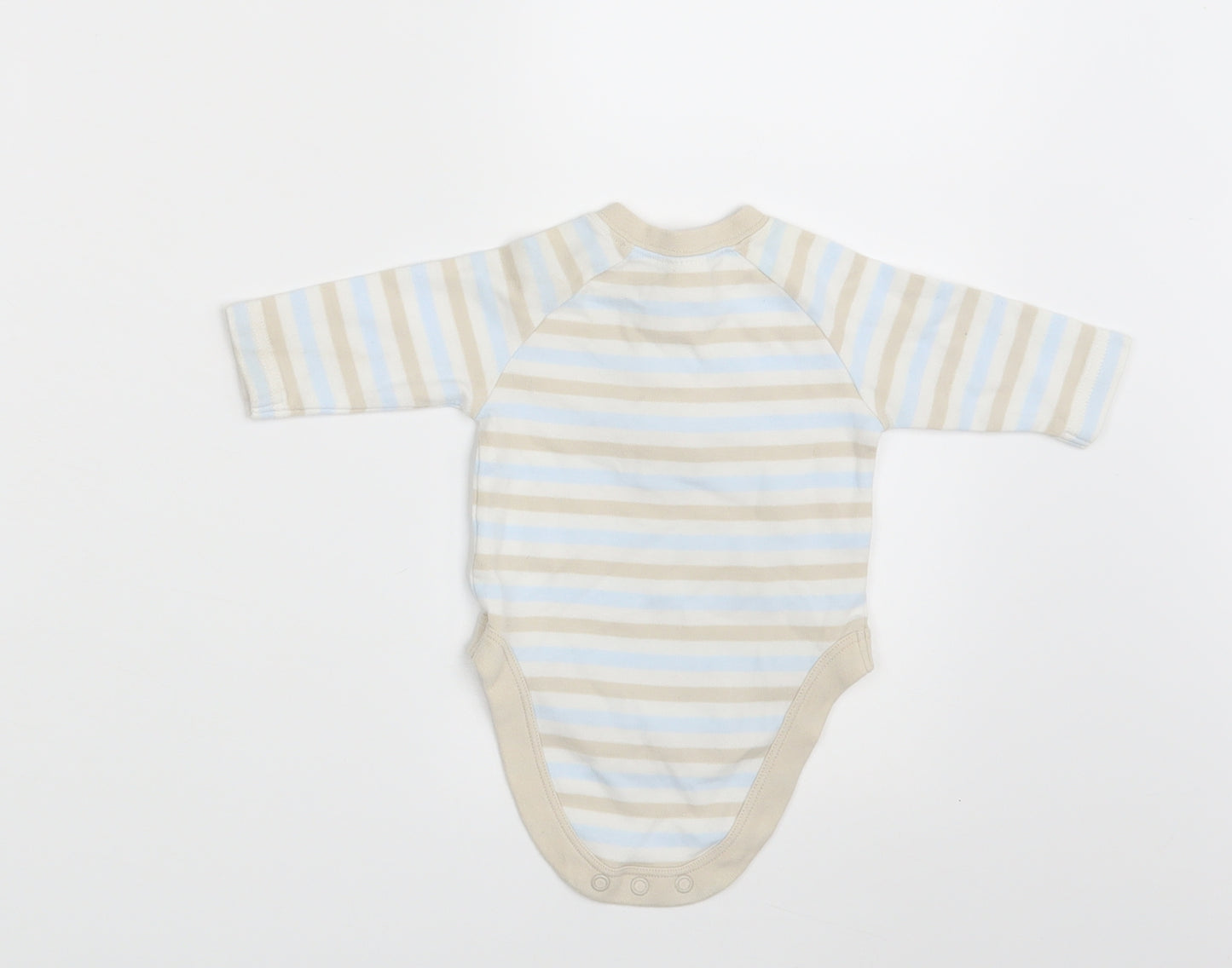 NEXT Baby Multicoloured Striped  Basic T-Shirt Size 0-3 Months